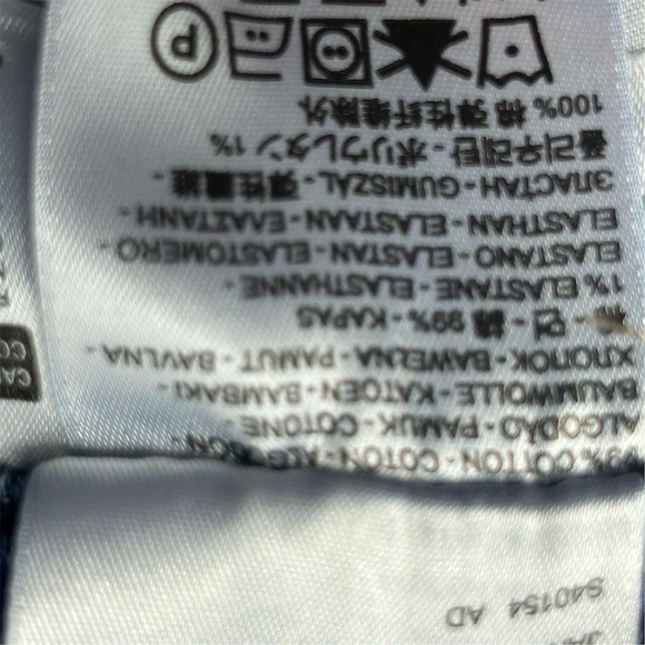 Levi's Women's 505 Straight Leg Jeans Blue Size 10 Mid Rise Stretch - Picture 6 of 10